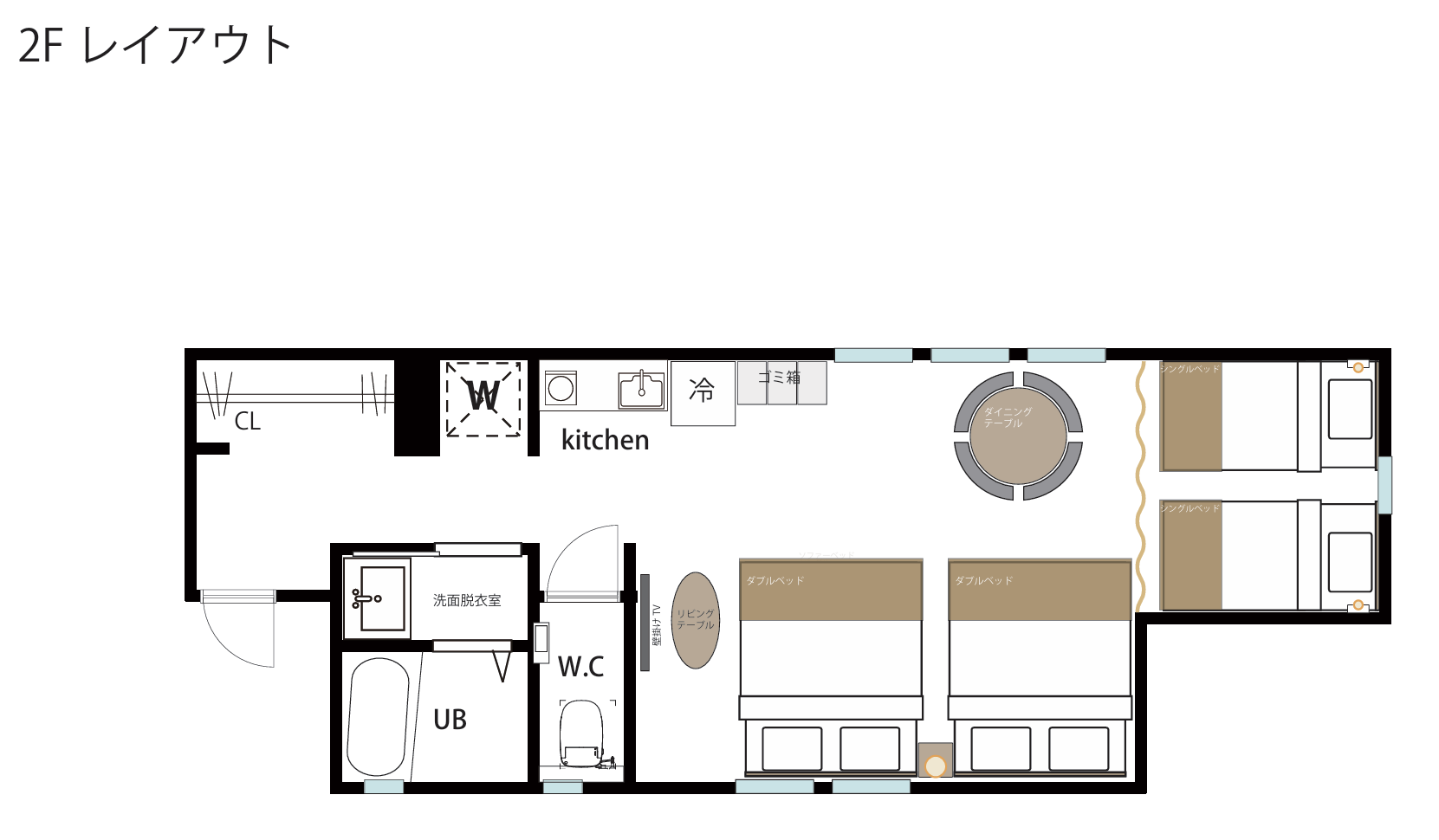 2F floor plan