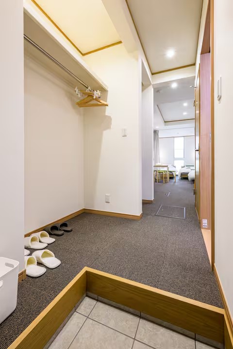 Entry hallway