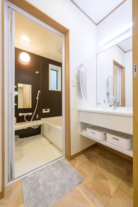 Washroom and bath